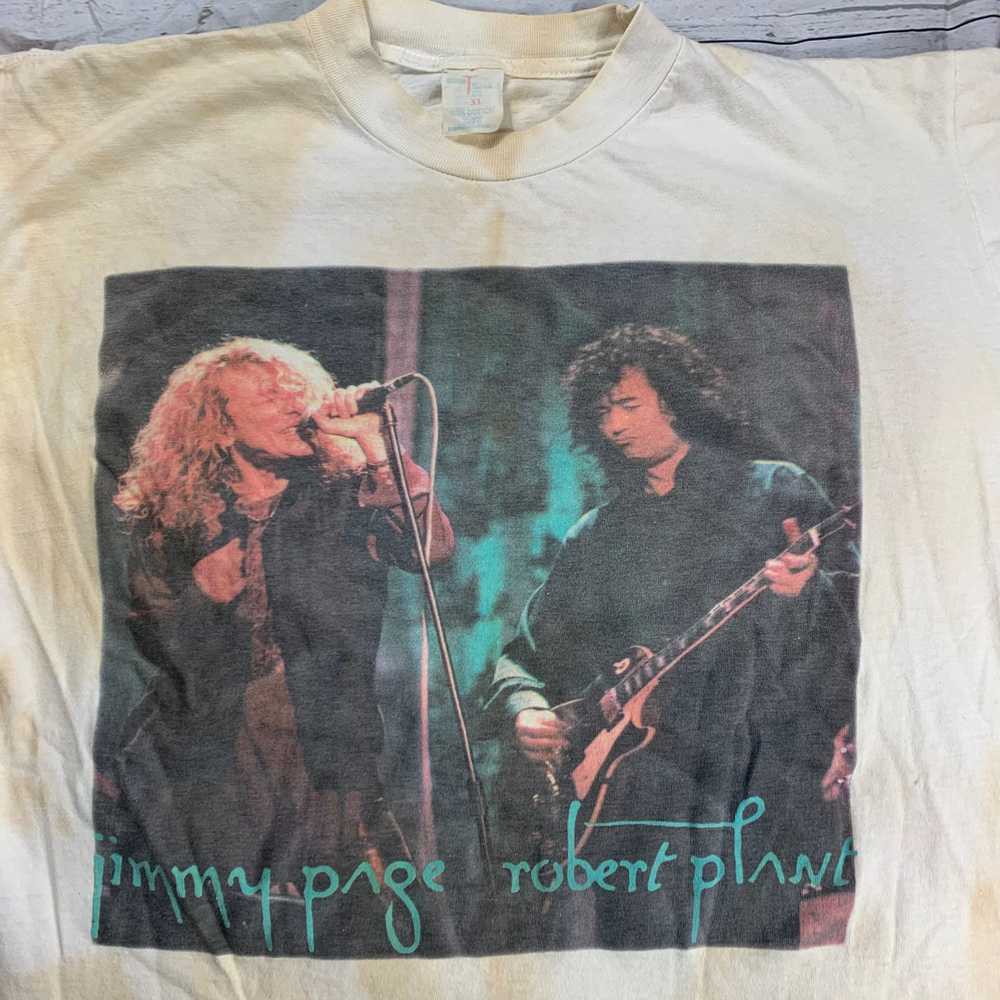 Vintage 1995 Jimmy Page / Robert Plant “No Quarte… - image 2