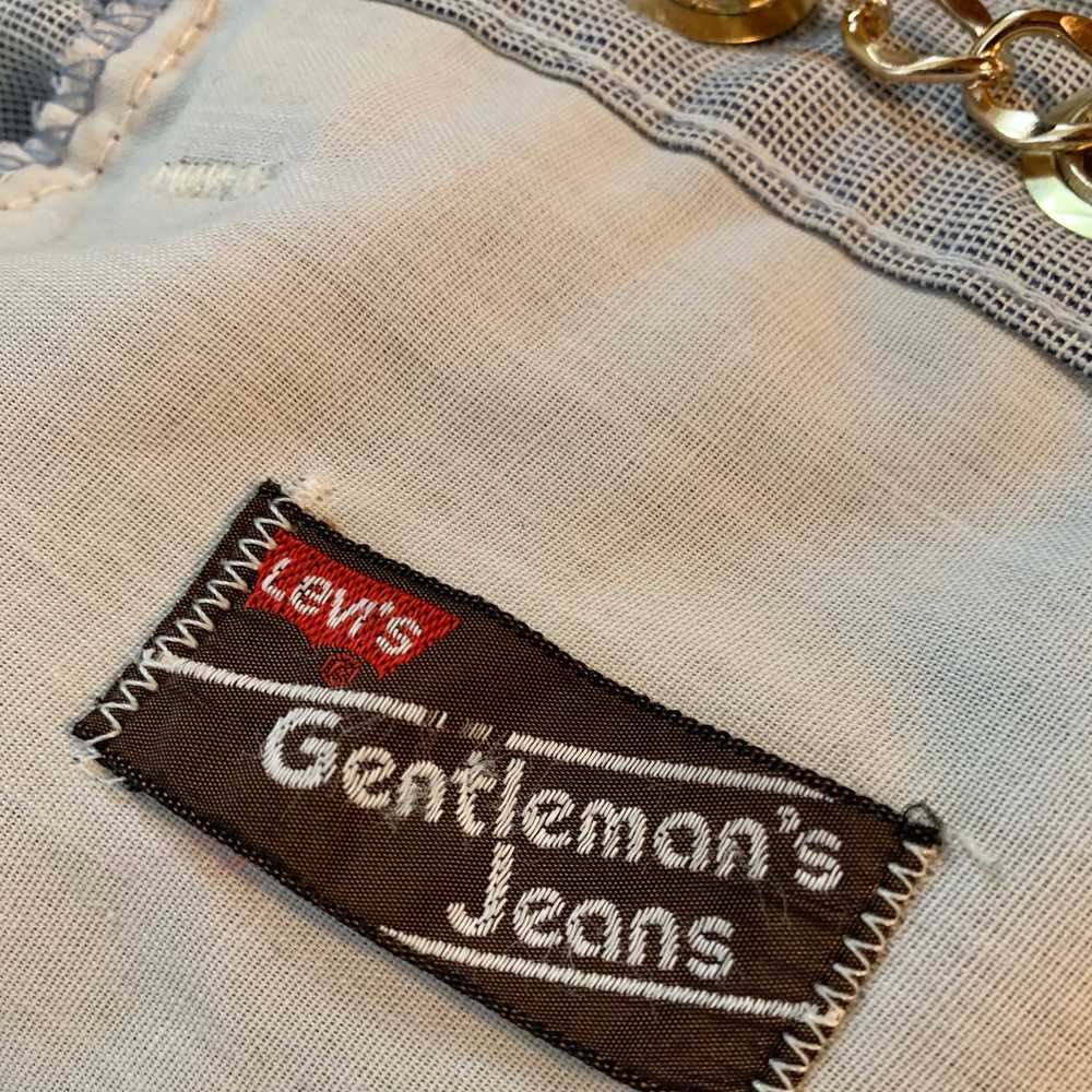 Upcycled Levi’s chain belt pants - image 8