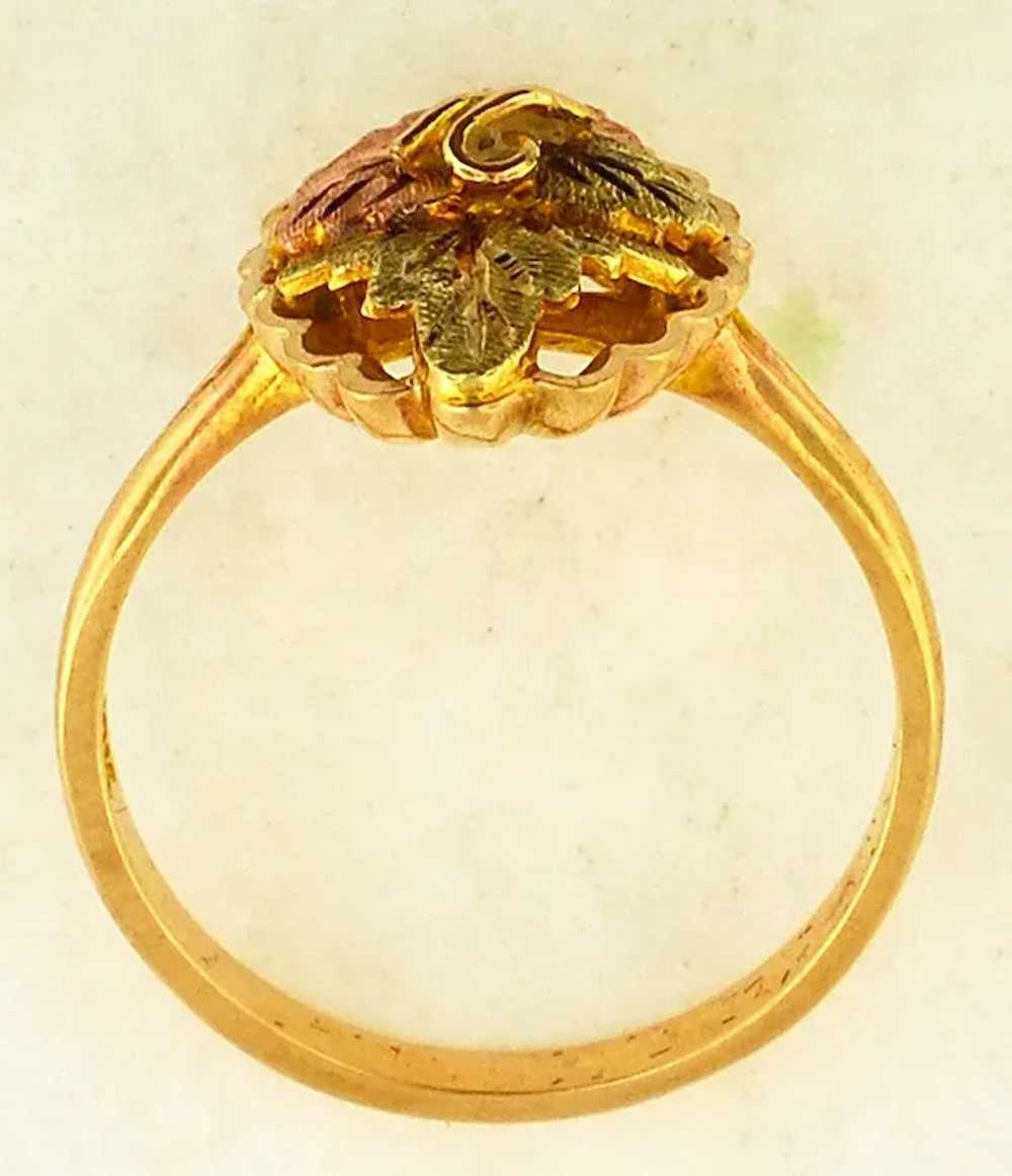 Landstrom 10K Yellow Gold Ring - image 4