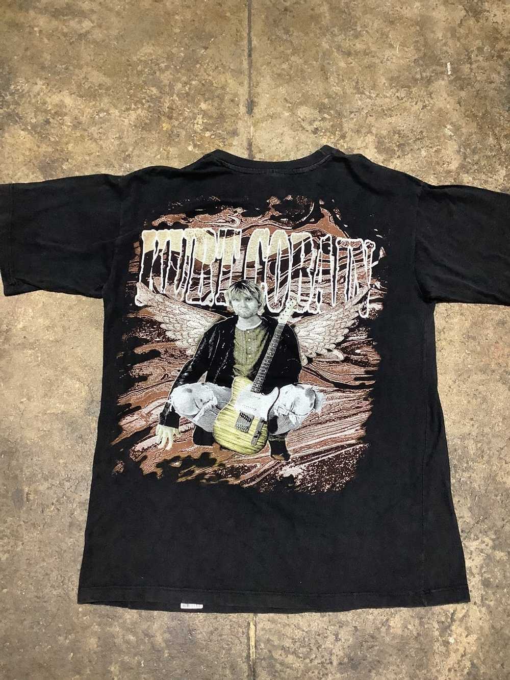 Kurt Cobain Vintage Kurt Cobain bootleg T-Shirt - image 2