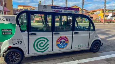 Pacific Beach, Beach Bug Electric Shuttle