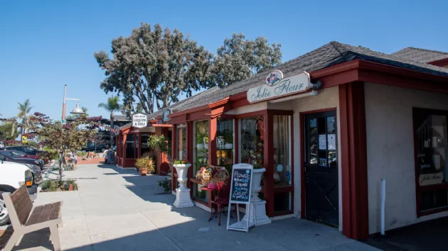 Lots of Shops in the Village of Del Mar