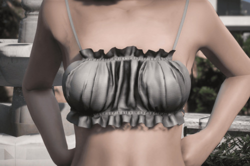 Ruffled Crop Top for MP Female