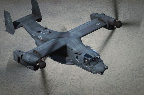 CV-22B Osprey [Add-On / Replace | Enterable interior]