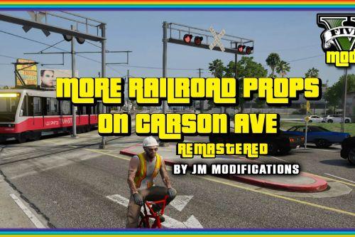 More Railroad Props On Carson Ave Remastered [SP/FiveM]