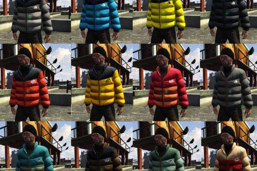 New Clothes Pack for Michael, Franklin, Trevor and Mp Freemode Male [Addon] Created by me.