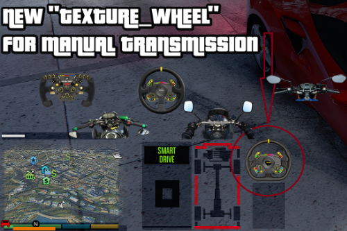 New "texture_wheel" for ManualTransmission