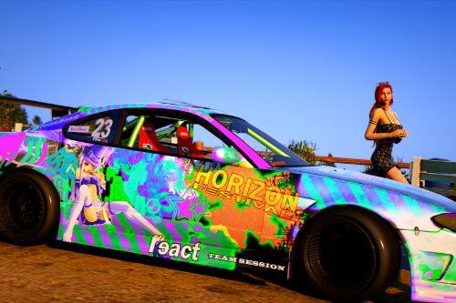 Nissan Silvia S15 - Horizon Festival Livery