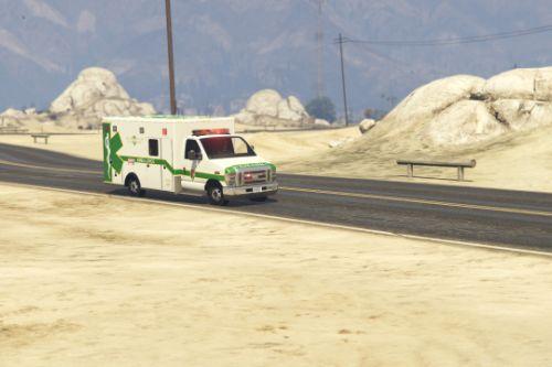 PS EMS skin for E450 Ambulance [2K / 4K / 6K / 8K]