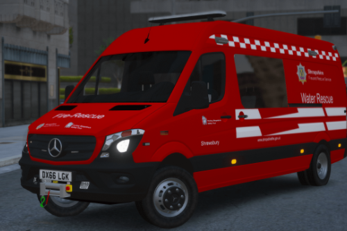 Shropshire Fire & Rescue Service Mercedes-Benz Sprinter WRU