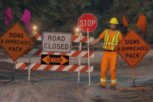 Signs & Barricades Pack