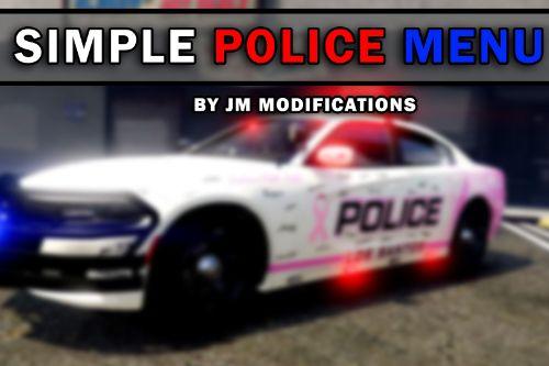 Simple Police Menu