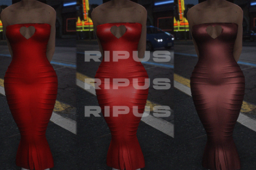 Valentine's Day Long Dress for MP Female