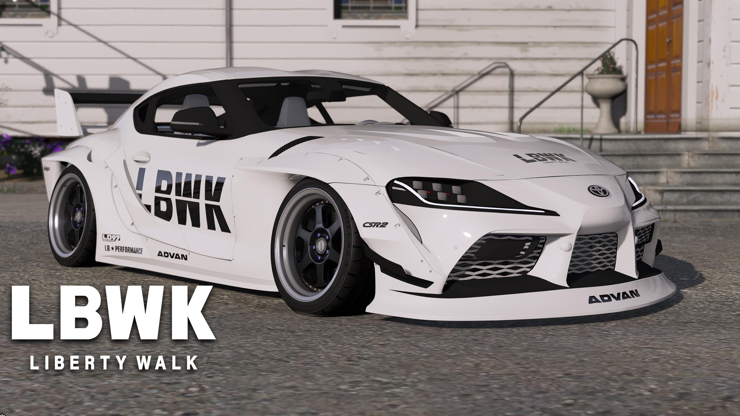 Toyota Supra A90 Liberty Walk Transkit Fugu Garage - vrogue.co