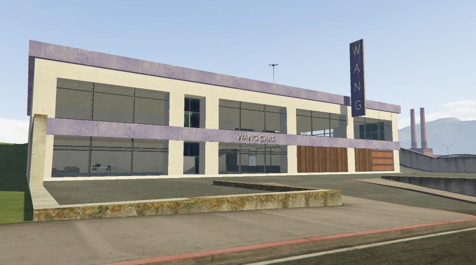 San Fierro WANG CARS Show Room renewed. (YMAP) - GTA5-Mods.com