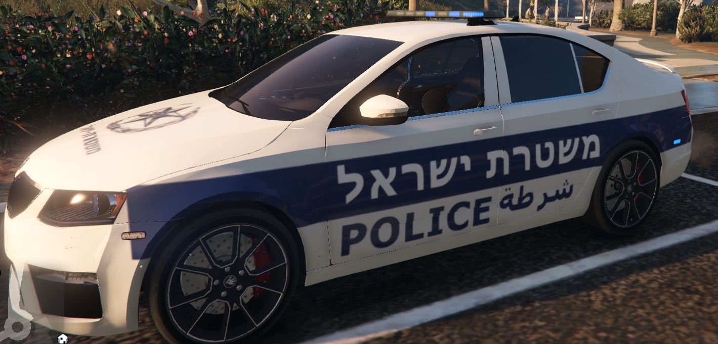 Skoda Octavia VRS - Israel Police - GTA5-Mods.com