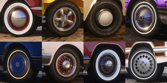 John Doe's Retro Wheel Pack [ Add-On | Lore-Friendly | LODs ]