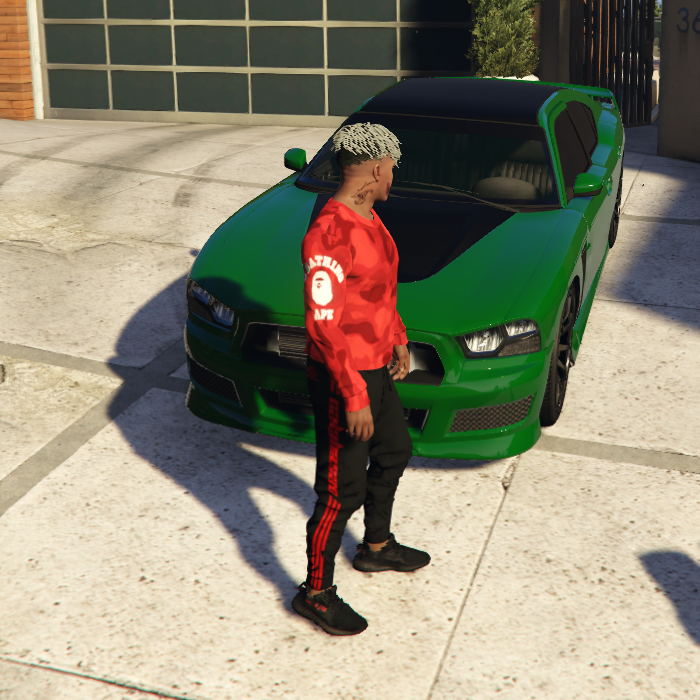 Bape jumper for Franklin - GTA5-Mods.com