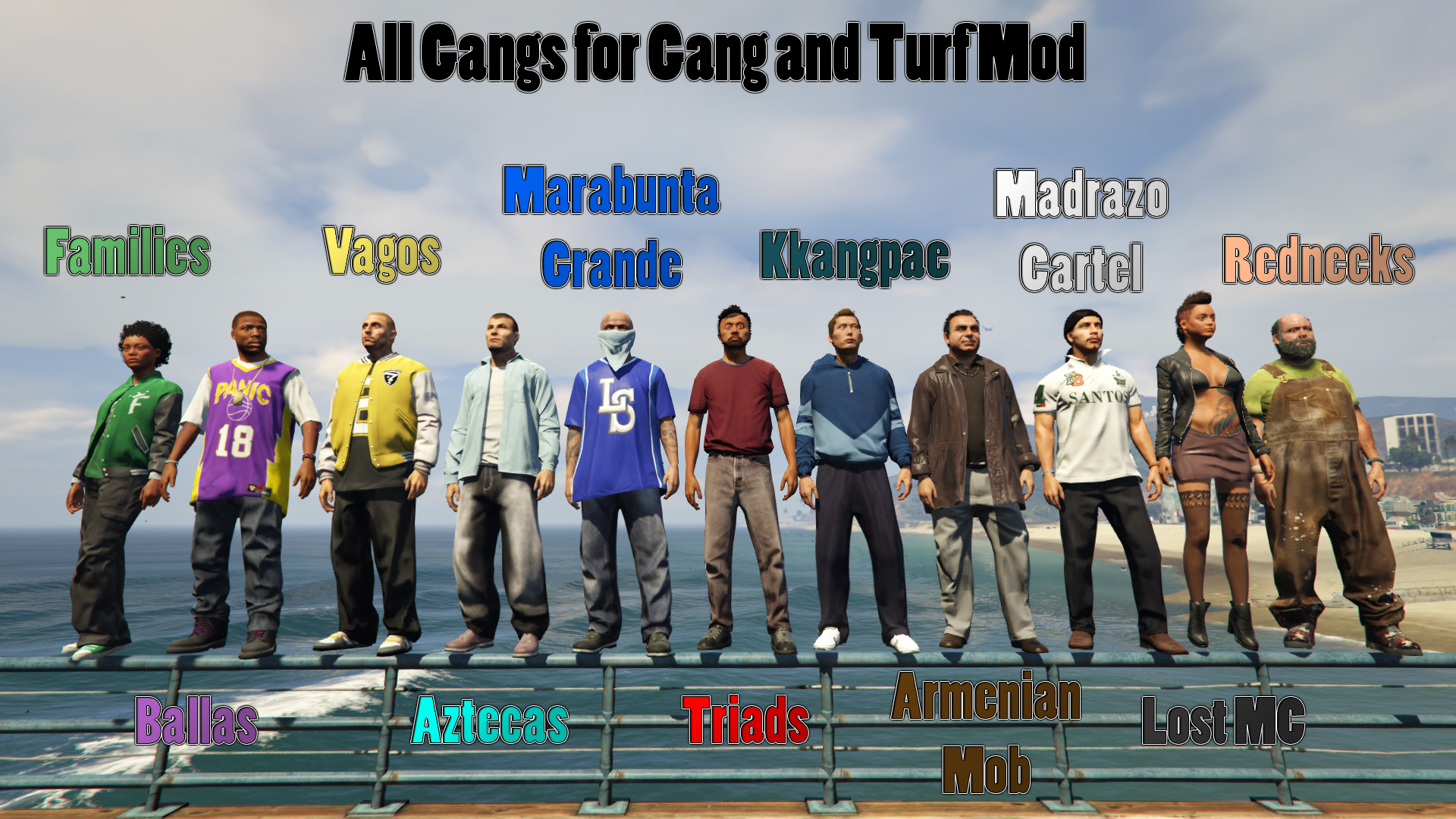 All Gangs for Gang and Turf Mod - GTA5-Mods.com