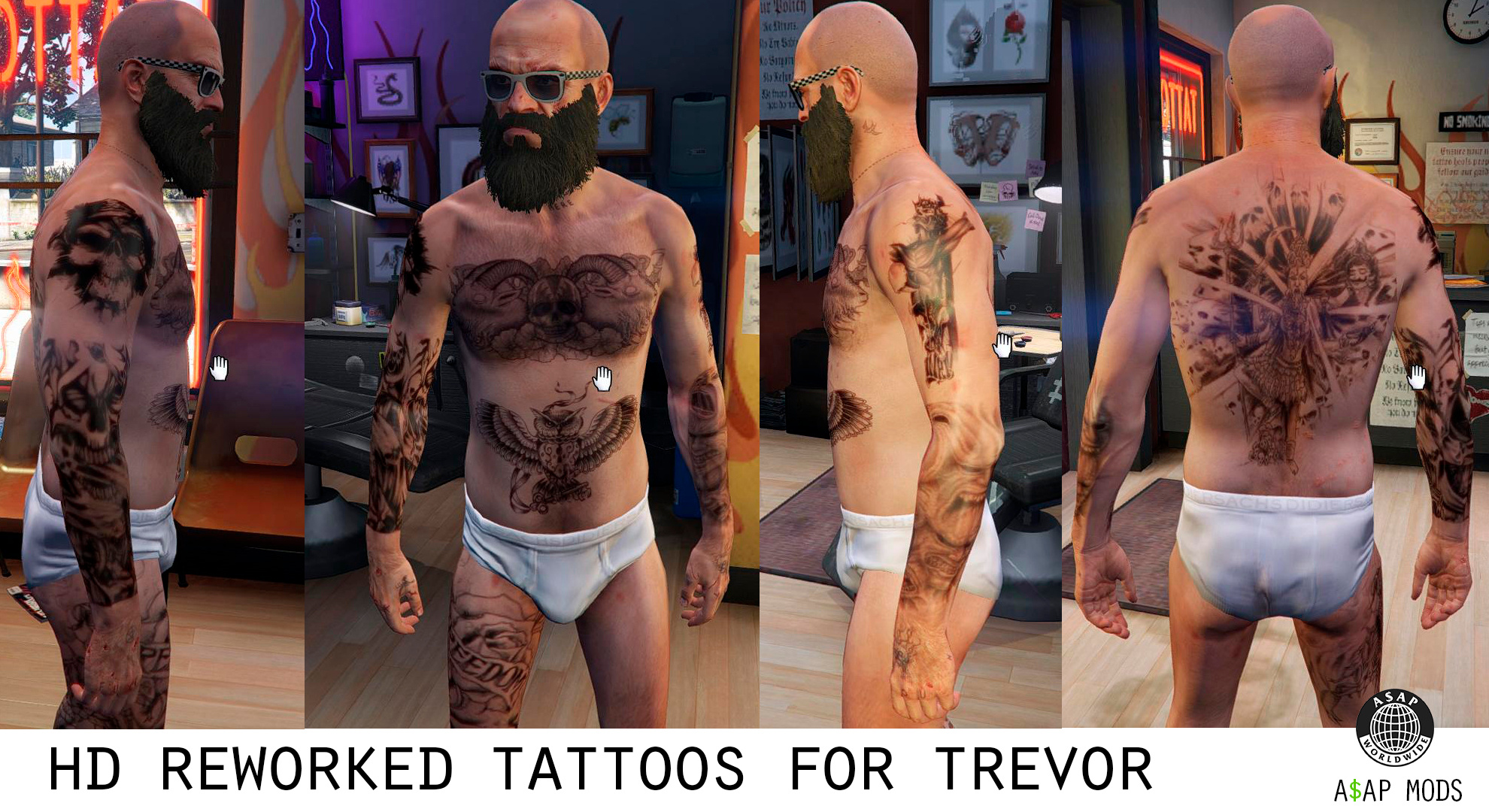 Tattoo Trevor GTA 5