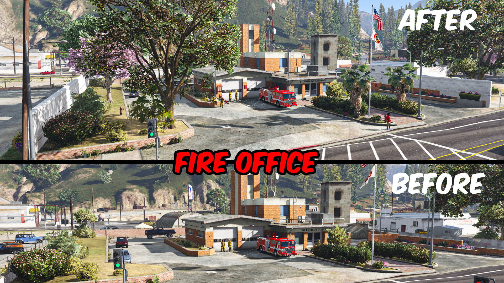 Paleto Bay Police Station & Fire Office Better [YMAP] - GTA5-Mods.com