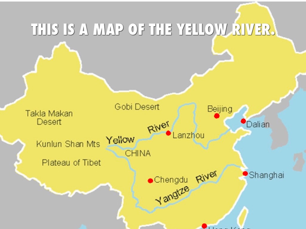 Yellow River Valley Map