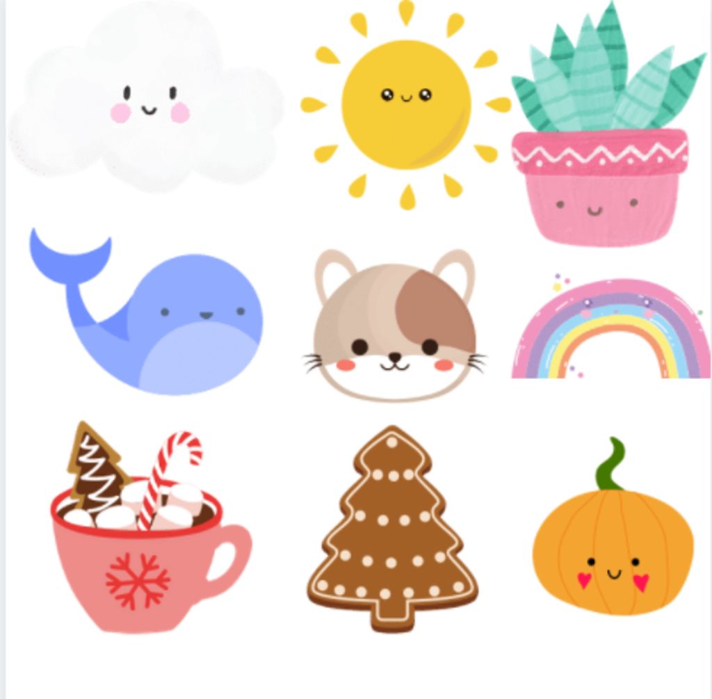 Làm sticker cute không có hình chibi hay anime nhe câu hỏi 3247658 ...