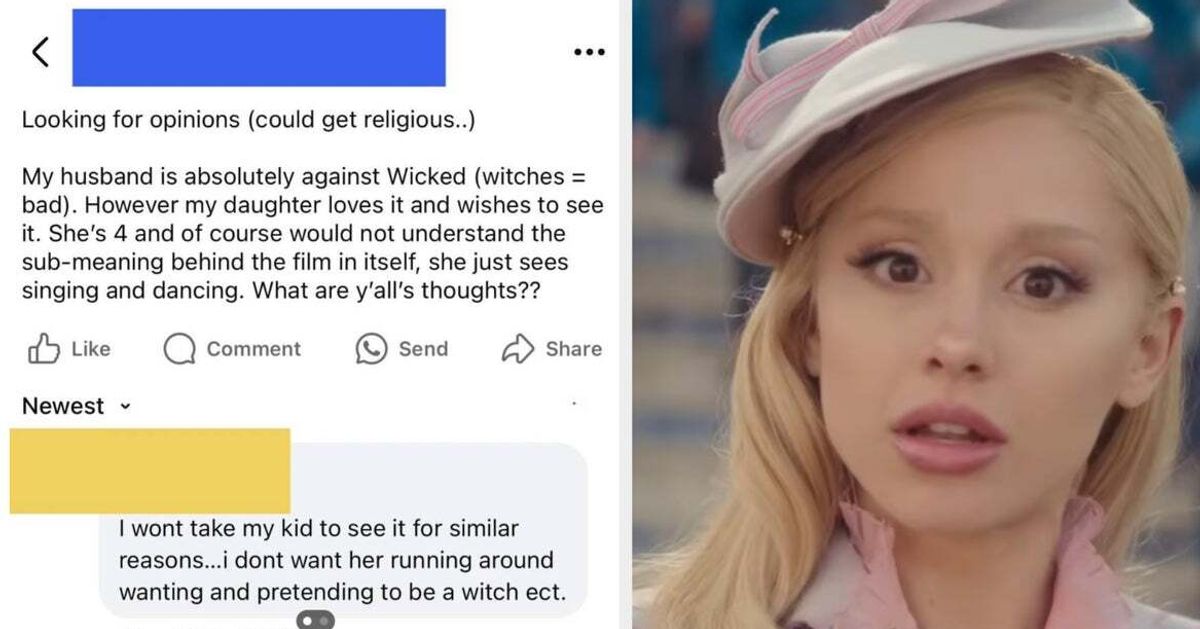 Mom Groups On Facebook Are Sharing The Reasons Why They Won't Let Their Kids See 'Wicked'