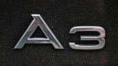 Audi A3 Sedan Review A3 badge