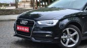 Audi A3 Sedan Review headlight and grille