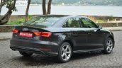 Audi A3 Sedan Review rear quarter angle