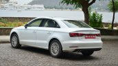 Audi A3 Sedan Review rear quarter base variant