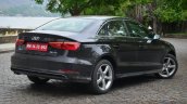 Audi A3 Sedan Review rear quarters