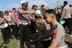 40 Personel Polres Pringsewu Naik Pangkat, Termasuk Kapolsek dan Kasi Humas