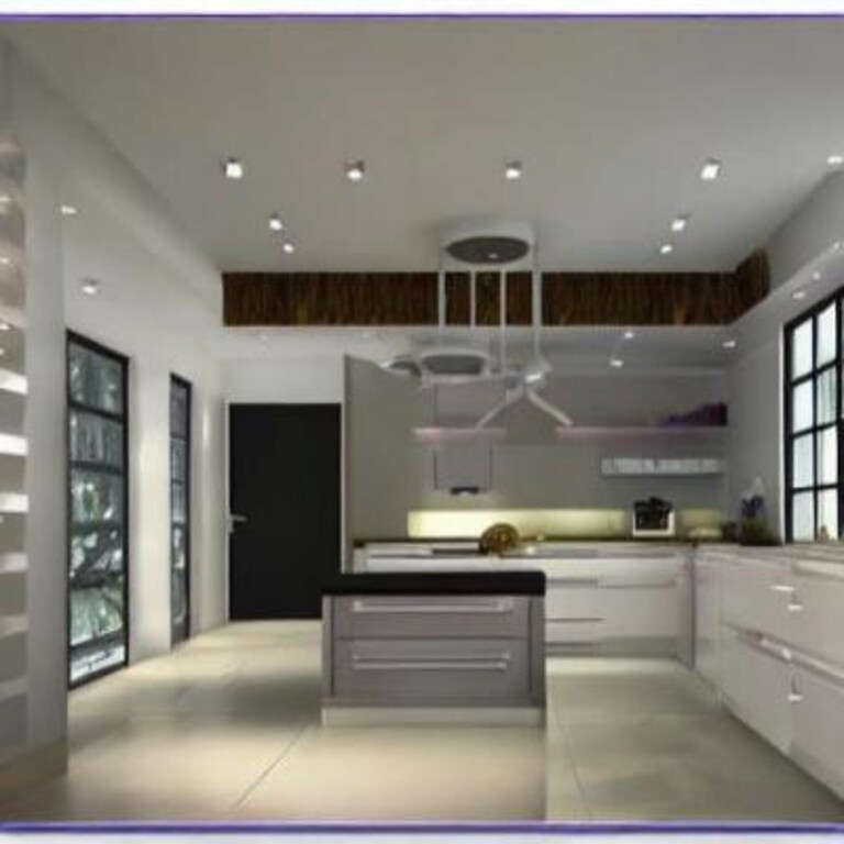 Metal False Ceiling Design for Kitchen