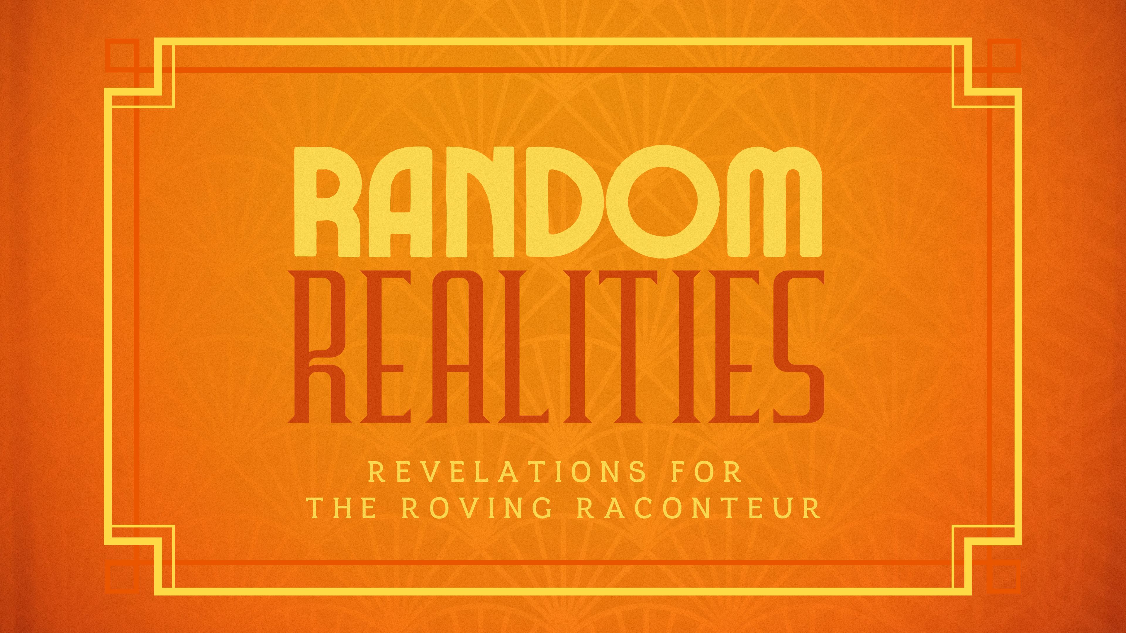 Random Realities