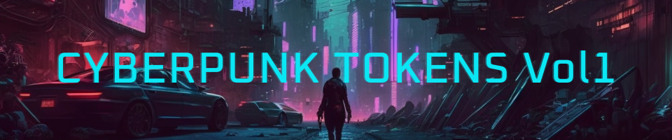 Cyberpunk Tokens Vol1.