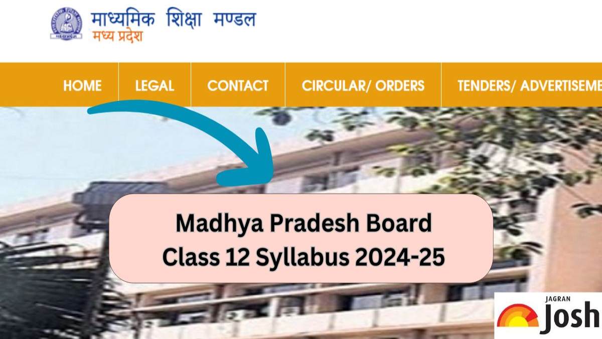 Madhya Pradesh MP Board Class 12 Subject Wise Syllabus 2024-25: Download Detailed Syllabus PDF! 