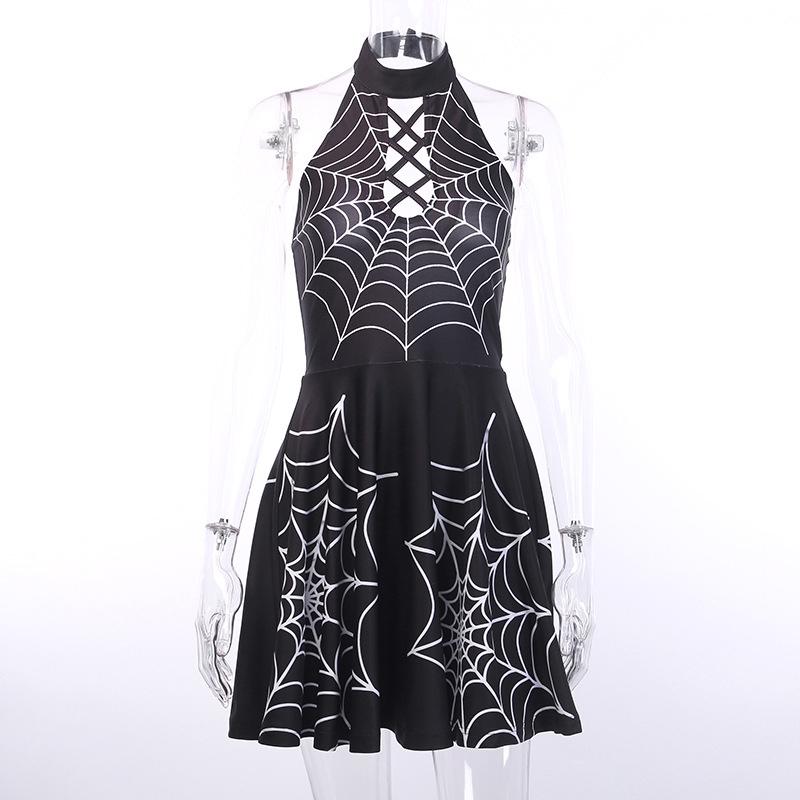 Buy Cosplay Women Dress European Vintage Gothic Skirt Halloween Witch ...