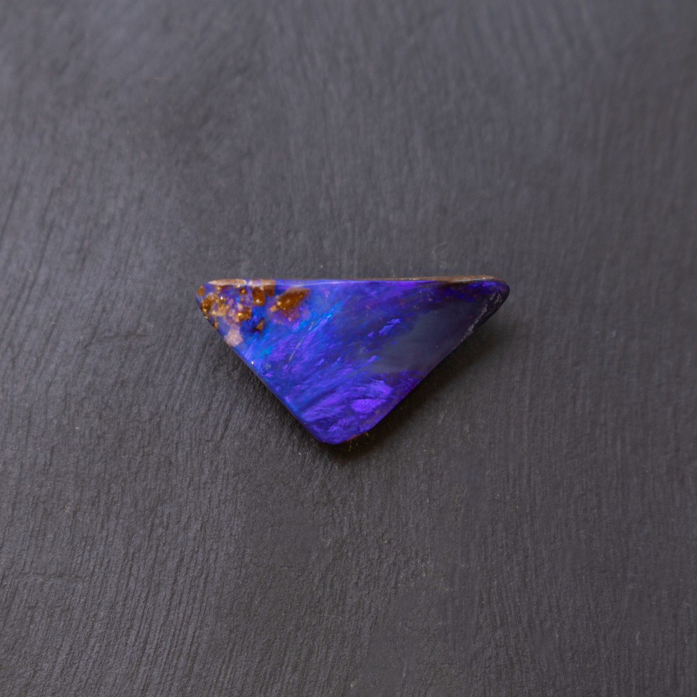 Australian Boulder Opal Freeform Cabochon, Approx 14x8mm