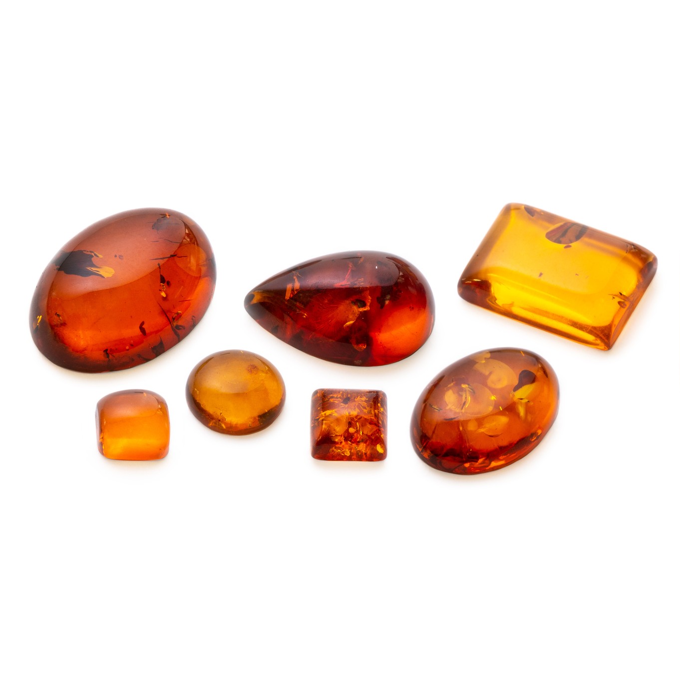 Amber Cabochons