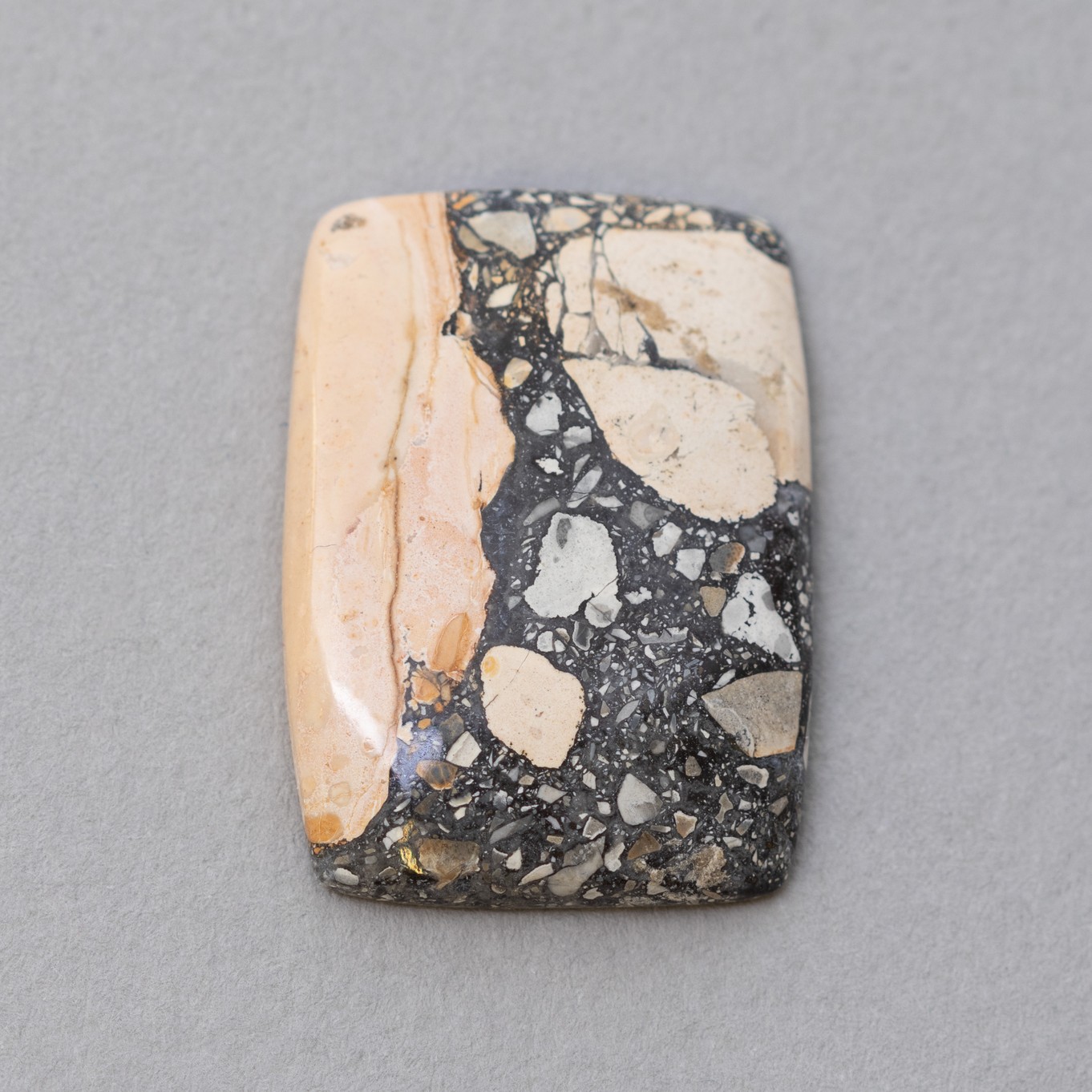 Maligano Jasper Freeform Jasper, Approx 30x22mm