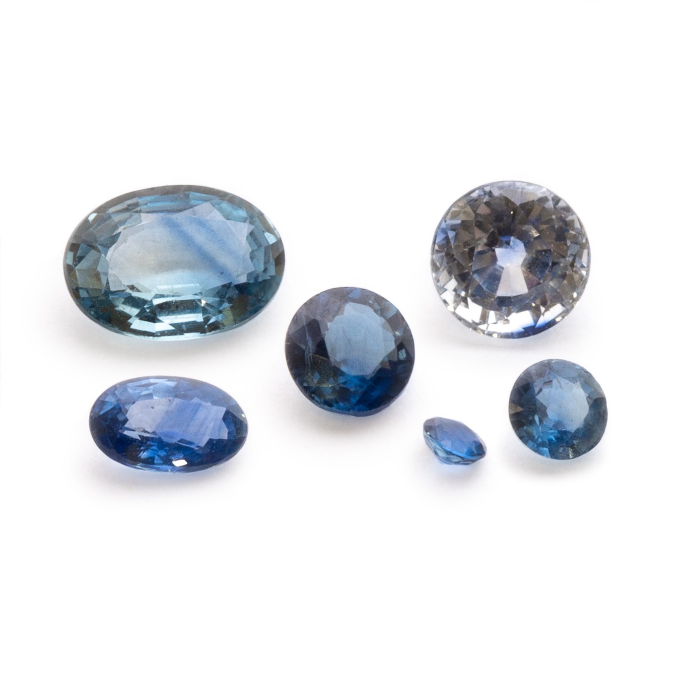 Cornflower Blue Sapphire Faceted Stones