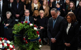 Harris, lawmakers pay tribute to US President Jimmy Carter at Capitol 