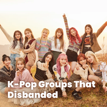 Idol Search: K-Pop Groups That Disbanded