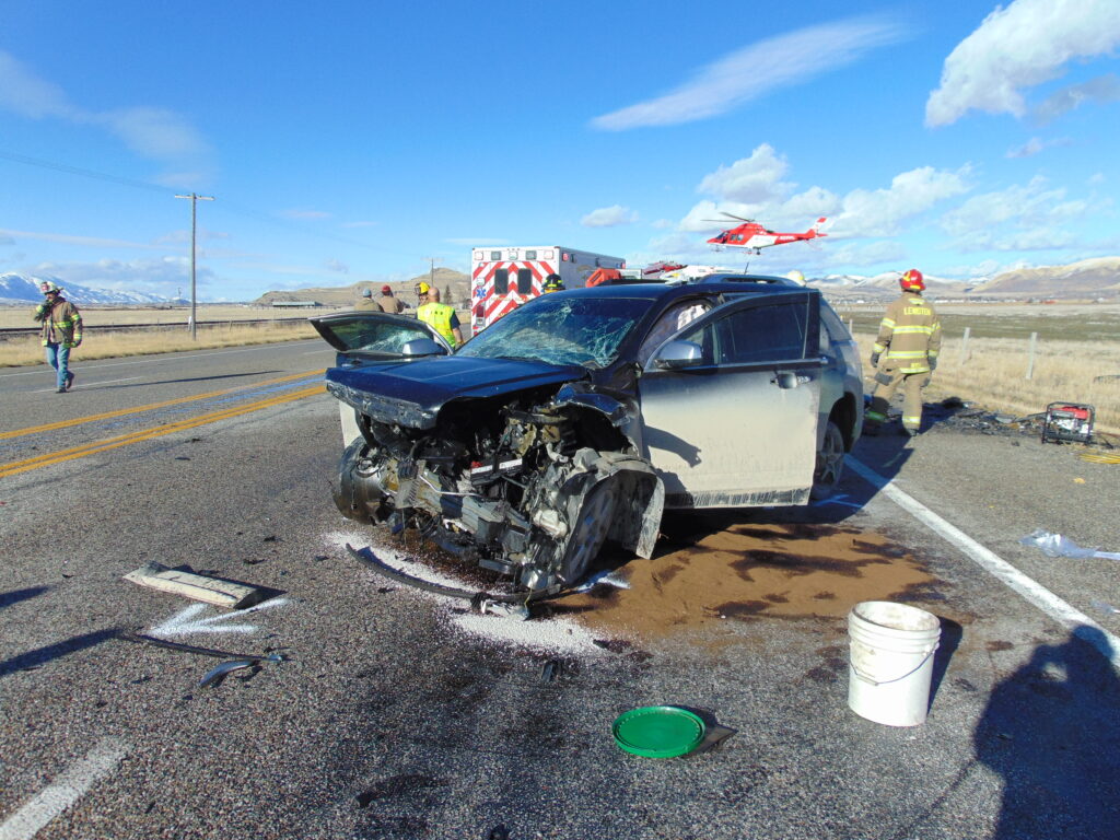 Officials identify woman killed in collision near Idaho border