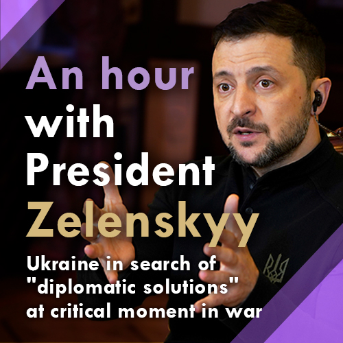 An hour with President Zelenskyy