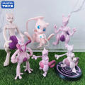 Pokemon figure mewtwo mew figure pokemon toys for boys birthday gift mewtwo modles C101. 