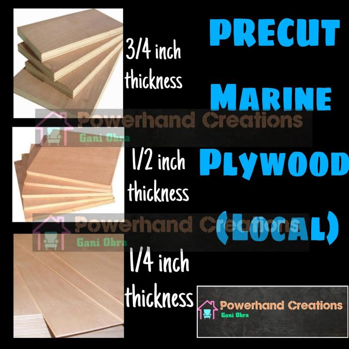 LOCAL HARD MARINE PLYWOOD- Precut- Clean Cut-Machine Cut- TOP QUALITY