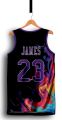 LAKERS 15 CAMP LEBRON JAMES FREE CUSTOMIZE OF NAME AND NUMBER ONLY full sublimation high quality fabrics basketball jersey/ trending jersey. 